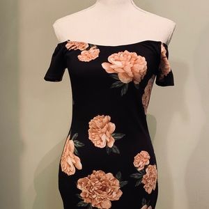Off the shoulder dress